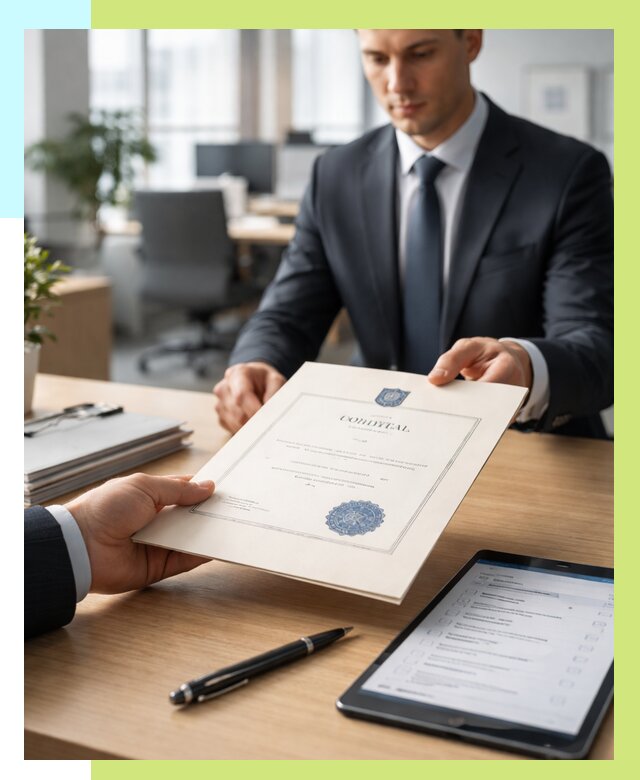 Сертификат ISO 30301 в Альметьевске от 36330 р. | Сертэкс - под ключ